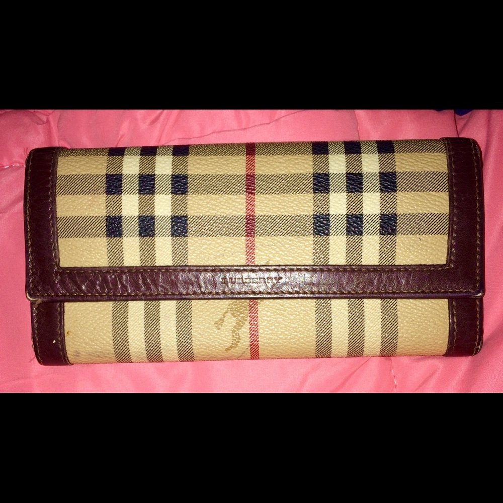 Authentic Burberry Wallet